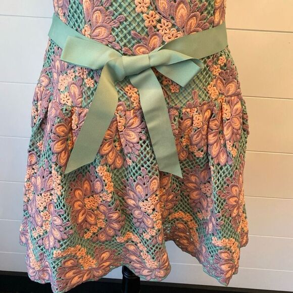 SHOSHANNA MIDNIGHT ESTER DRESS MINI COCKTAIL DRESS SIZE 12 - Picture 3 of 11